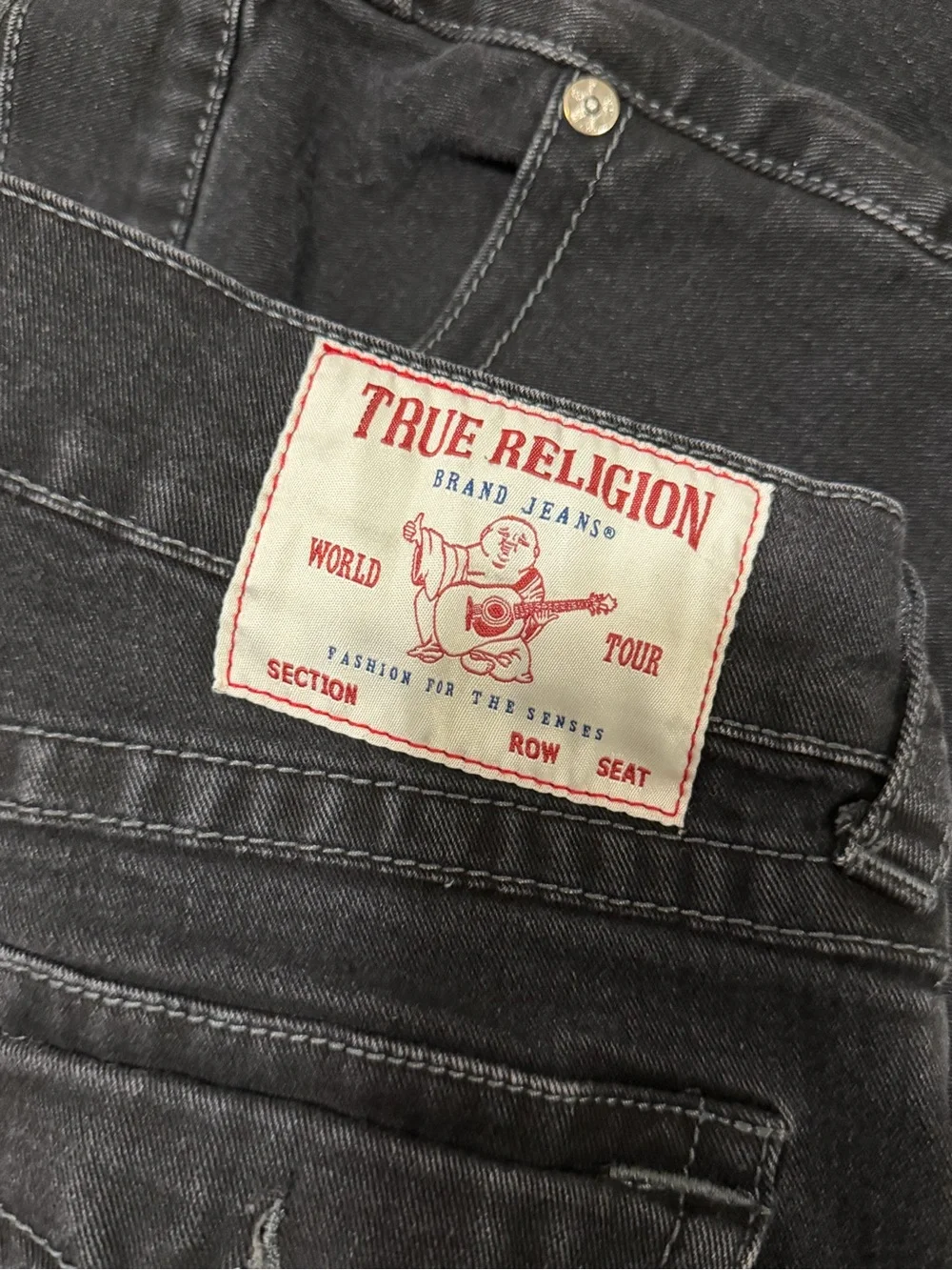 True Religion Men's Straight Jeans